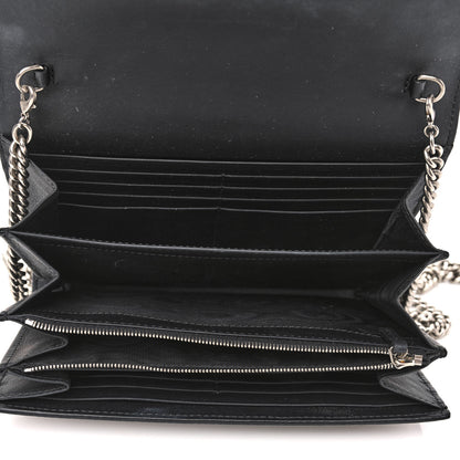 Gucci GG Supreme Monogram Mini Dionysus Chain Wallet Beige Black 5 of 12