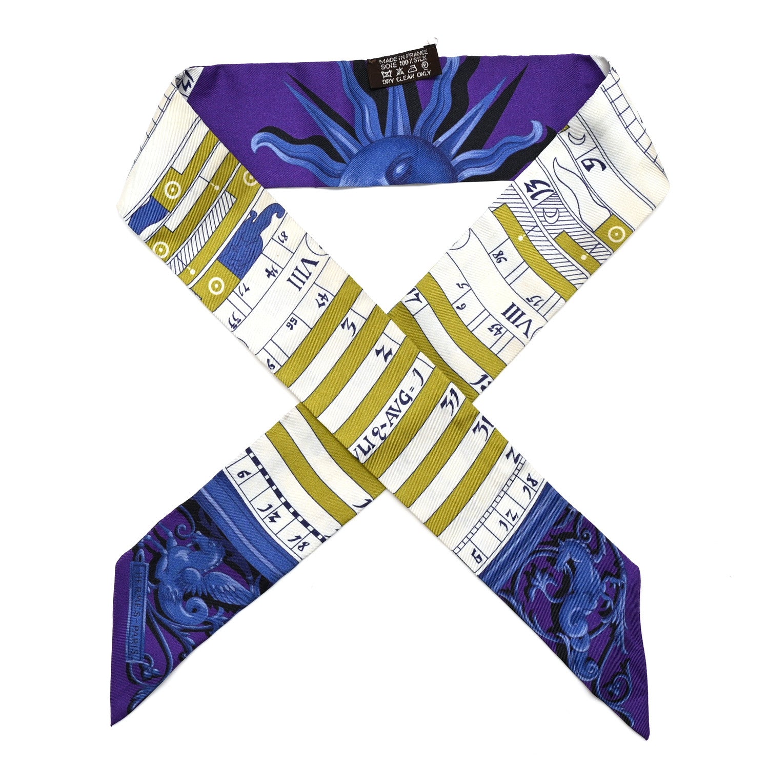 Hermes Silk Astrologie Twilly 1 of 6