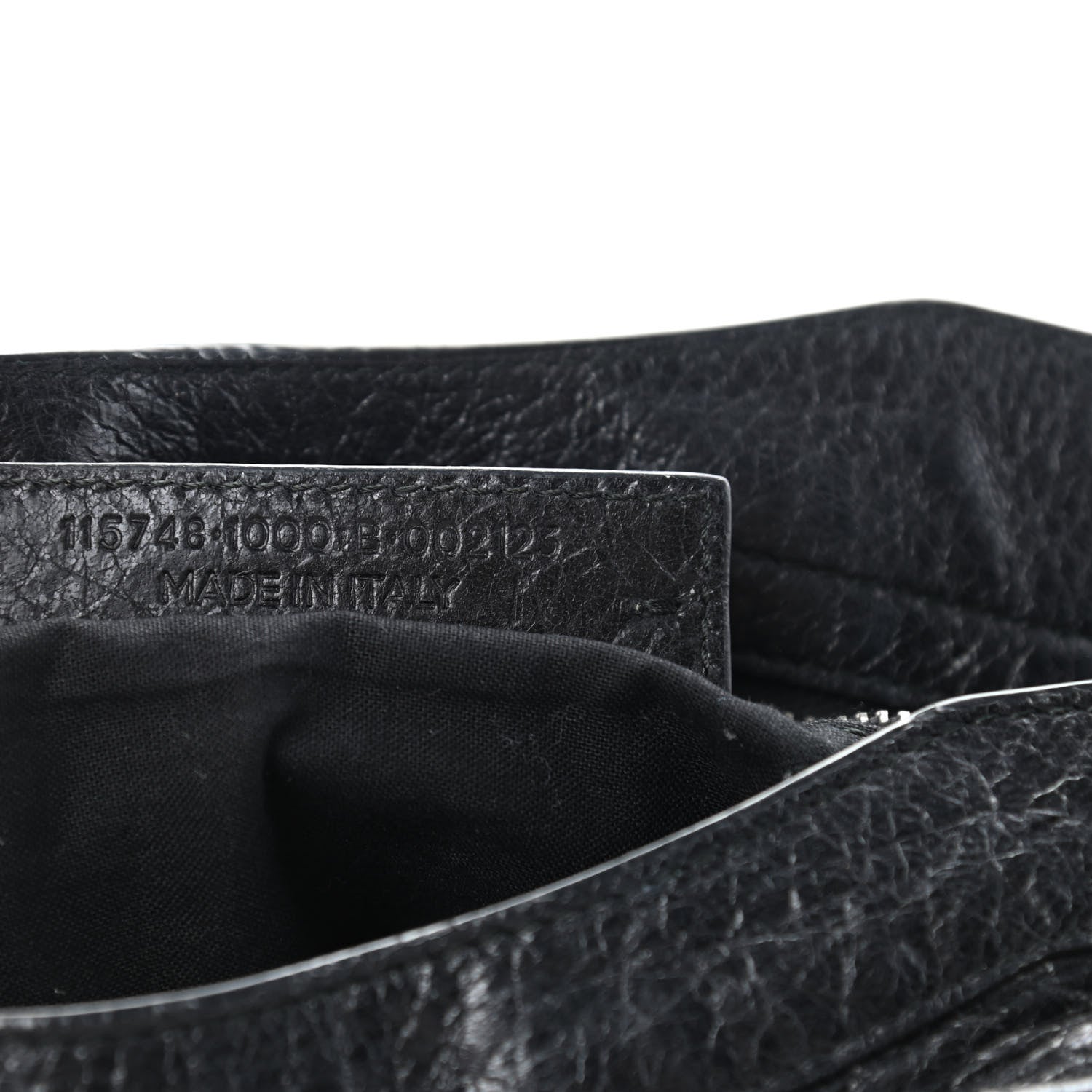 Balenciaga Agneau Classic Silver Hardware City Black 8 of 11