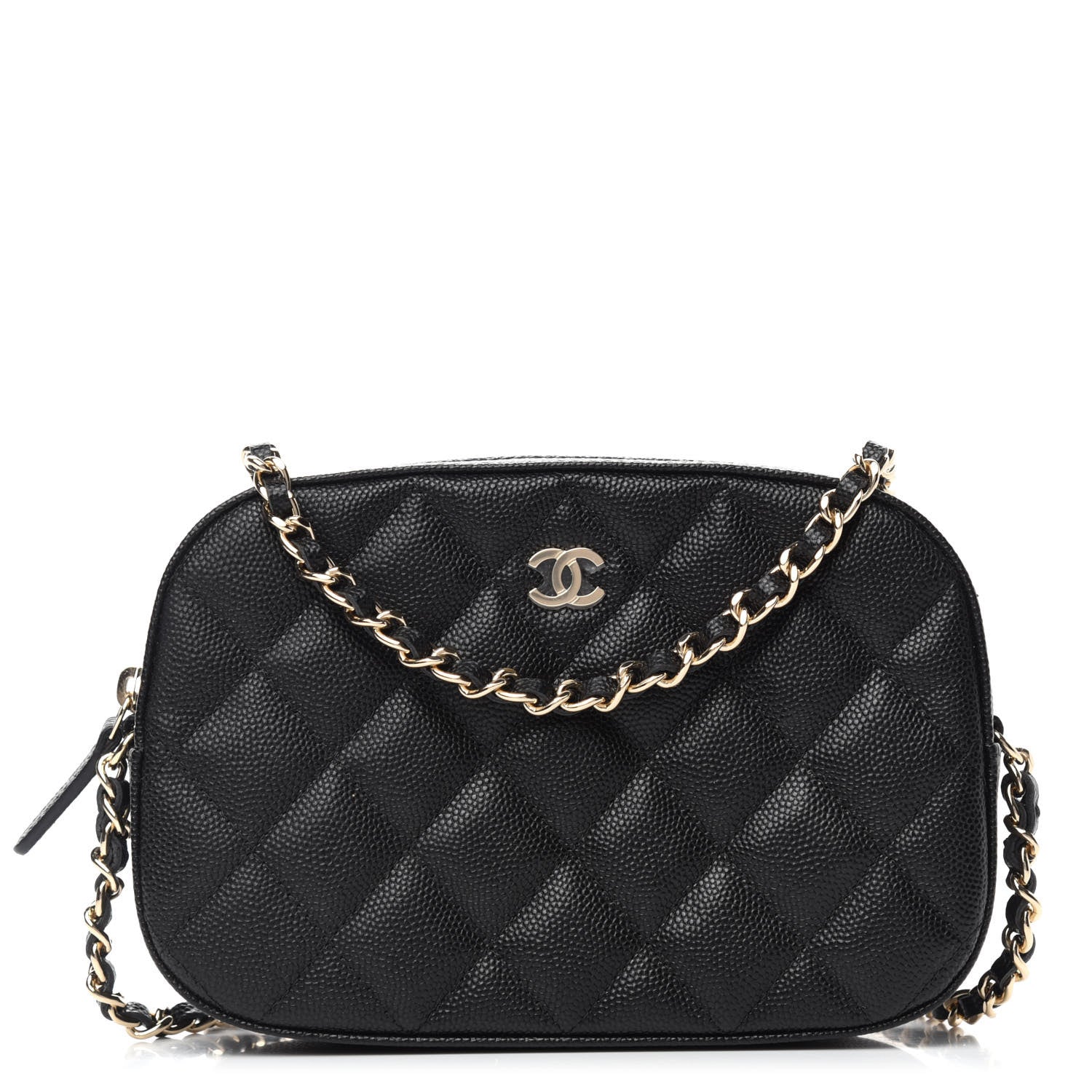 Chanel Caviar Quilted Vanity With Chain Black 3 of 13