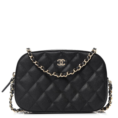 Chanel Caviar Quilted Vanity With Chain Black 3 of 13