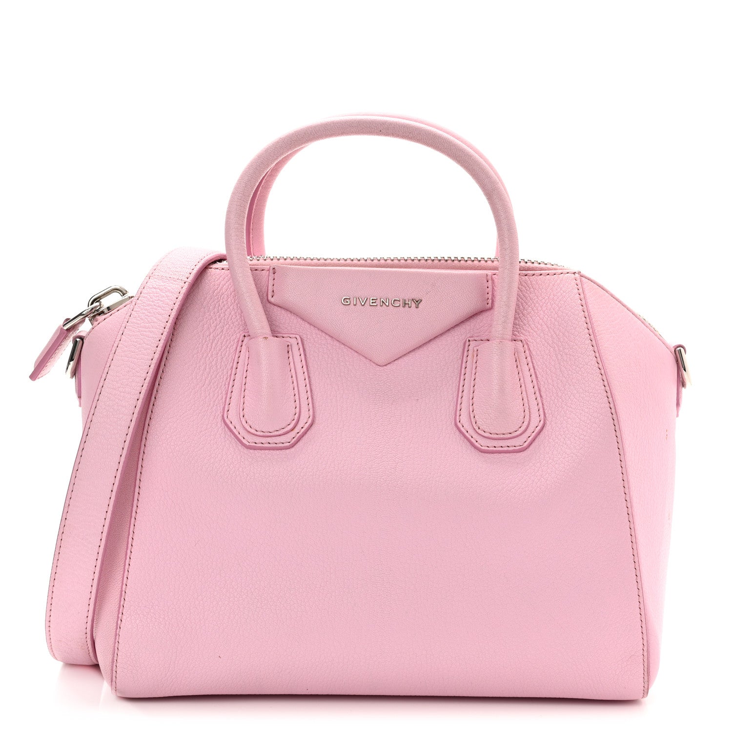 Givenchy Sugar Goatskin Small Antigona Bright Pink 1 of 14