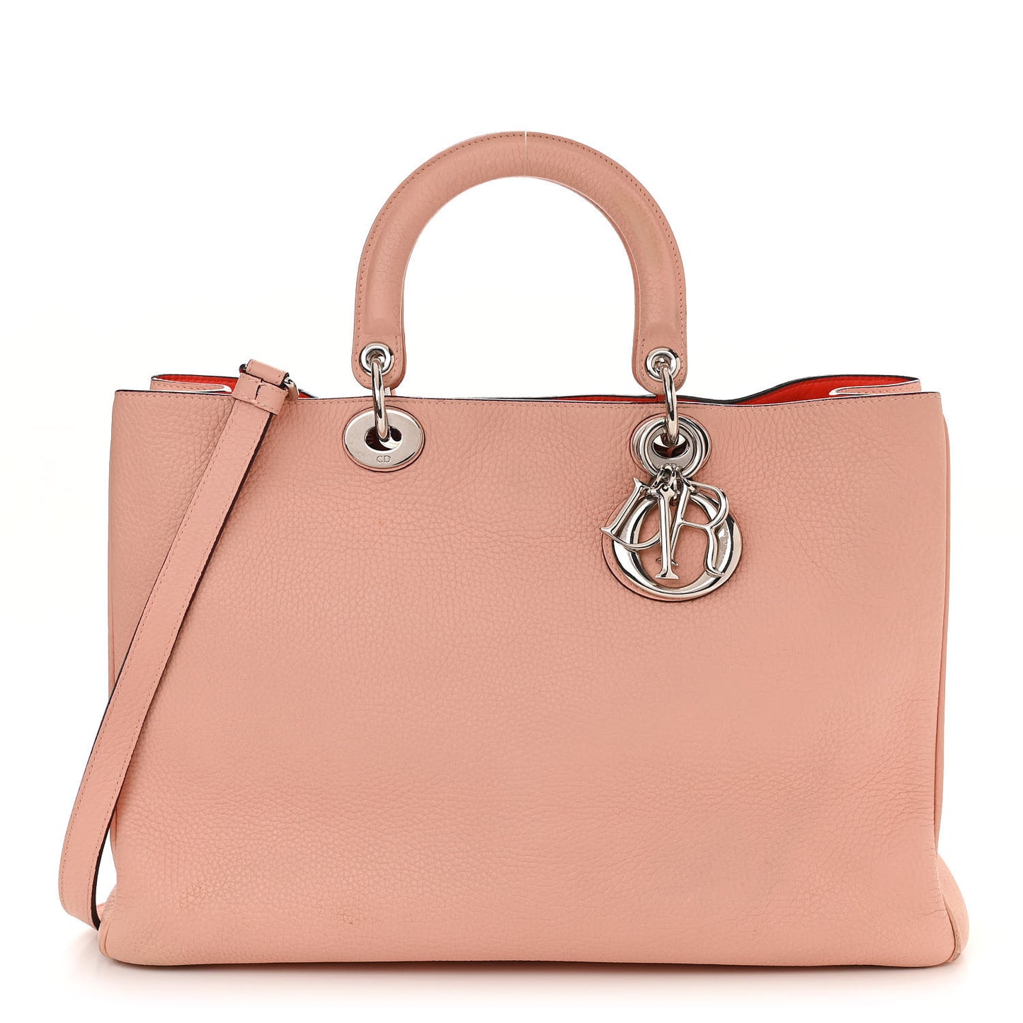 Calfskin Large Diorissimo Tote Pink