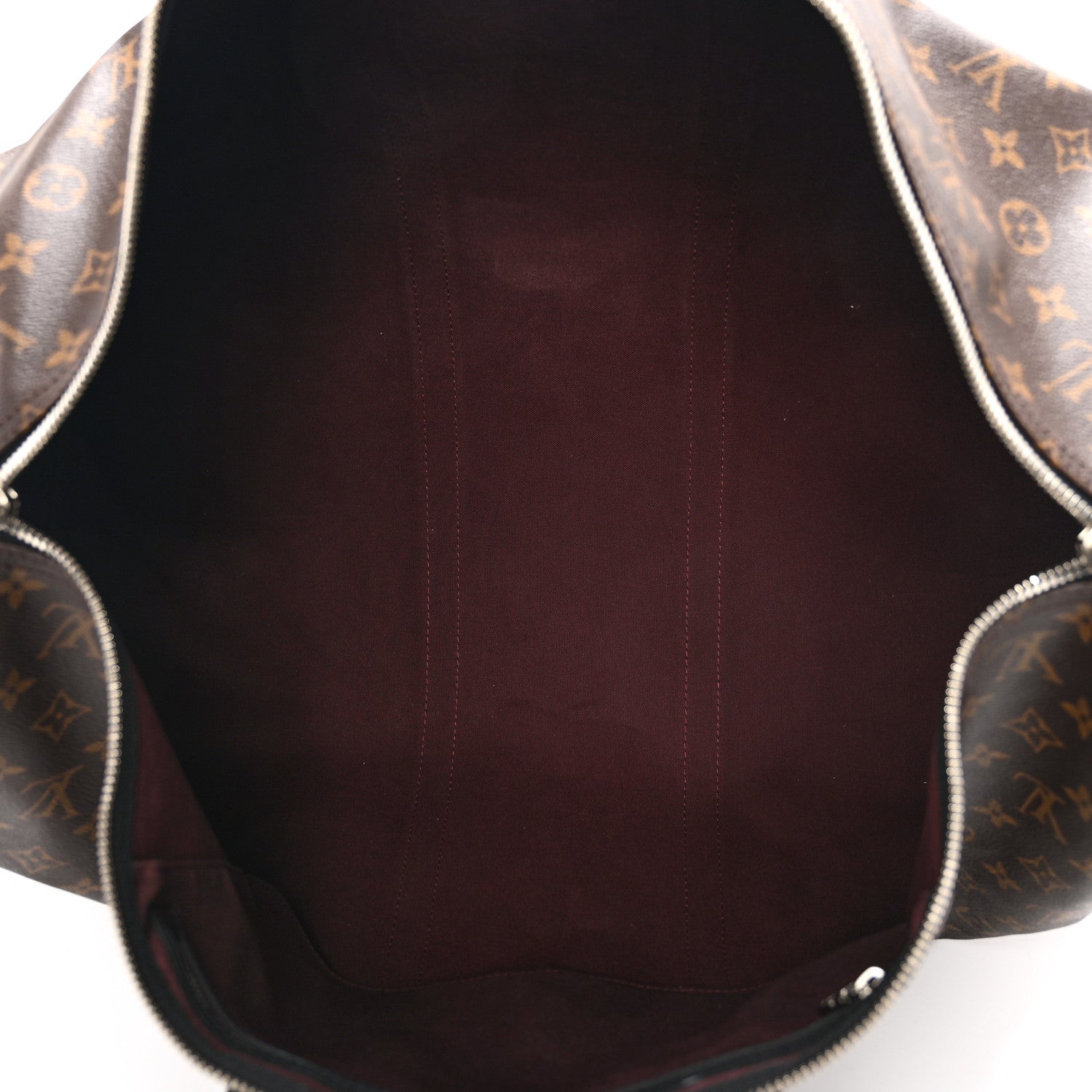 Louis Vuitton Monogram Macassar Keepall Bandouliere 55 5 of 10