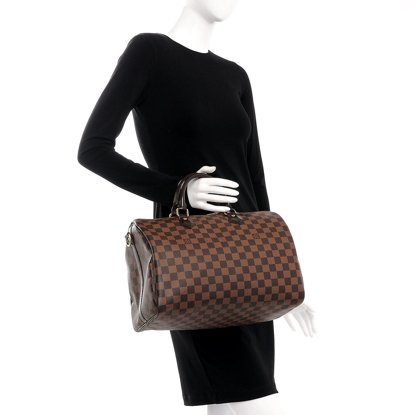 Damier Ebene Speedy Bandouliere 35