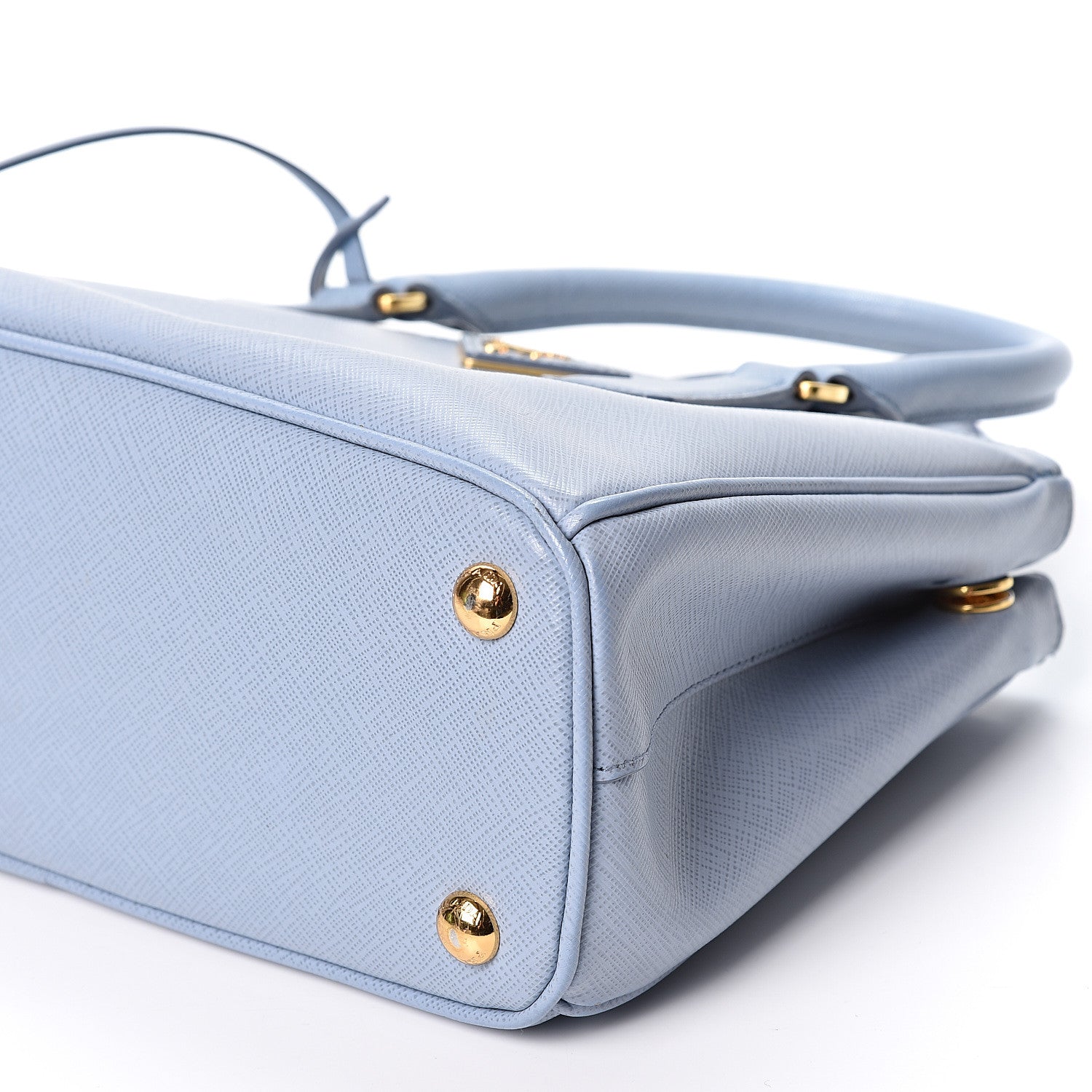 Prada Saffiano Small Galleria Double Zip Tote Astrale 8 of 8