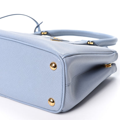 Prada Saffiano Small Galleria Double Zip Tote Astrale 8 of 8