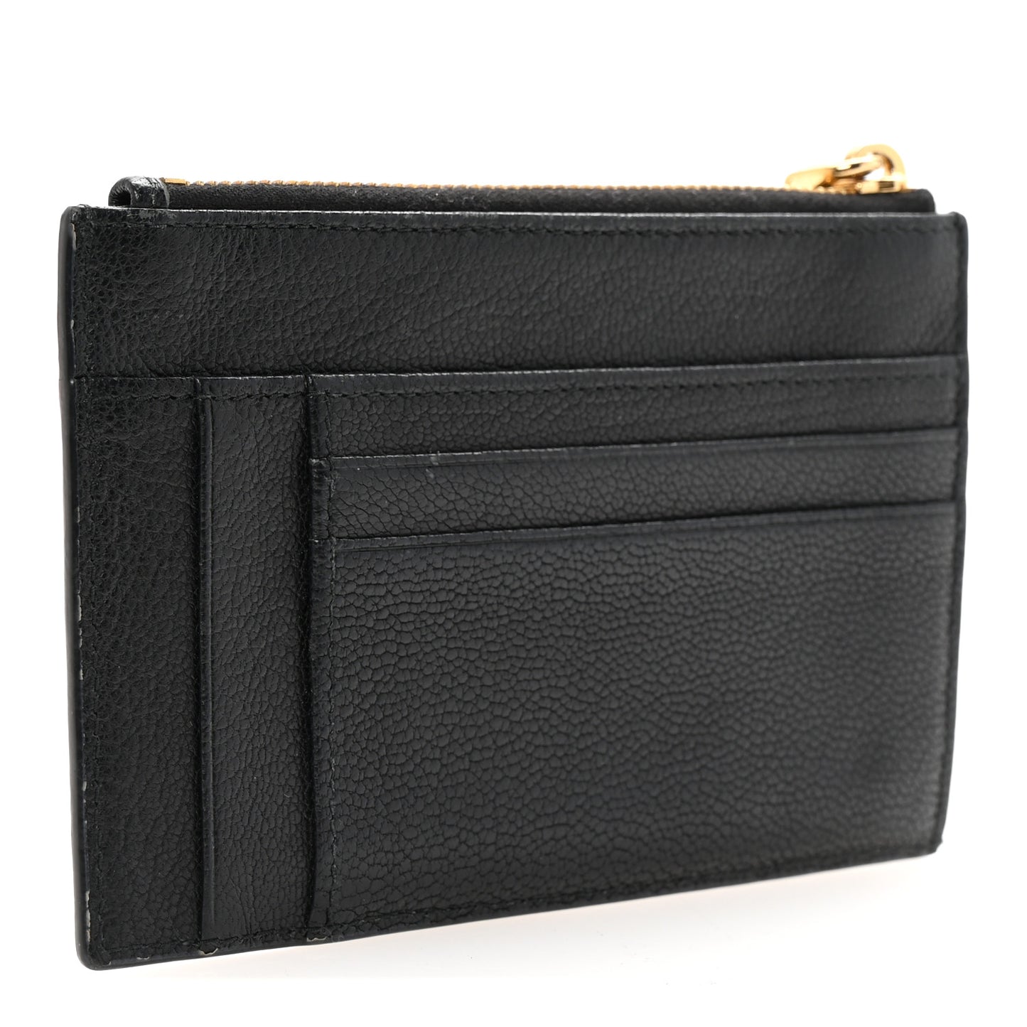 Madras Zip Card Case Black