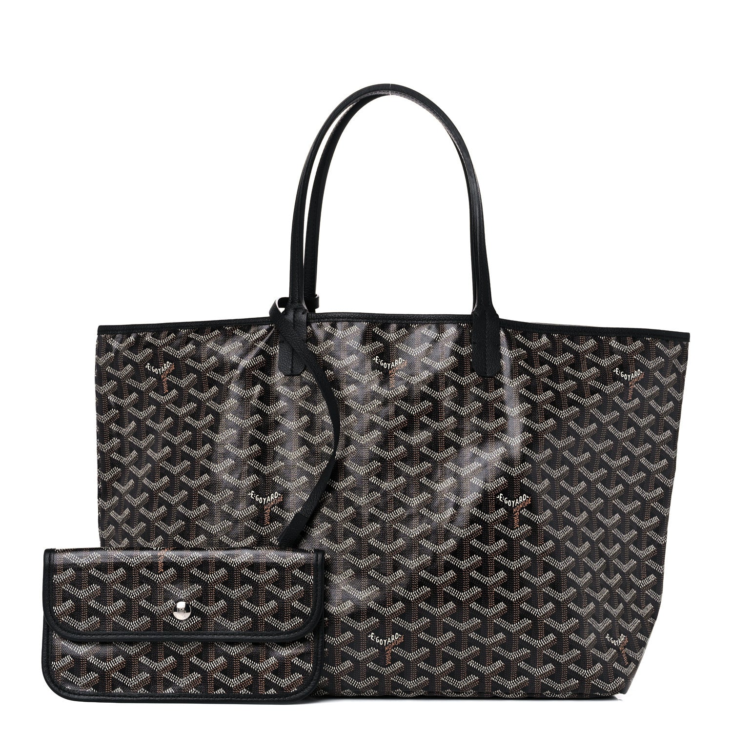Goyard Goyardine Saint Louis GM Black 1 of 8