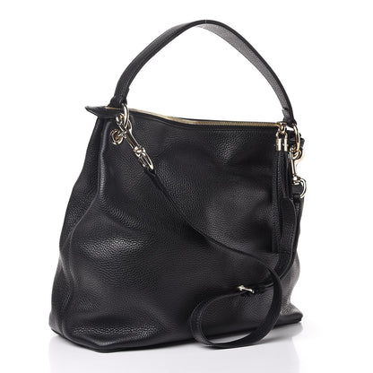 Gucci Pebbled Calfskin Large Soho Hobo Black 3 of 7
