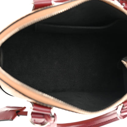 Louis Vuitton Epi Tri-Color Alma BB Vanilla Fuchsia Black 5 of 14