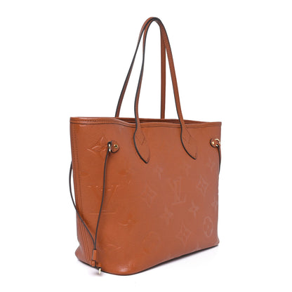 Louis Vuitton Empreinte Monogram Giant Neverfull MM Cognac 4 of 10