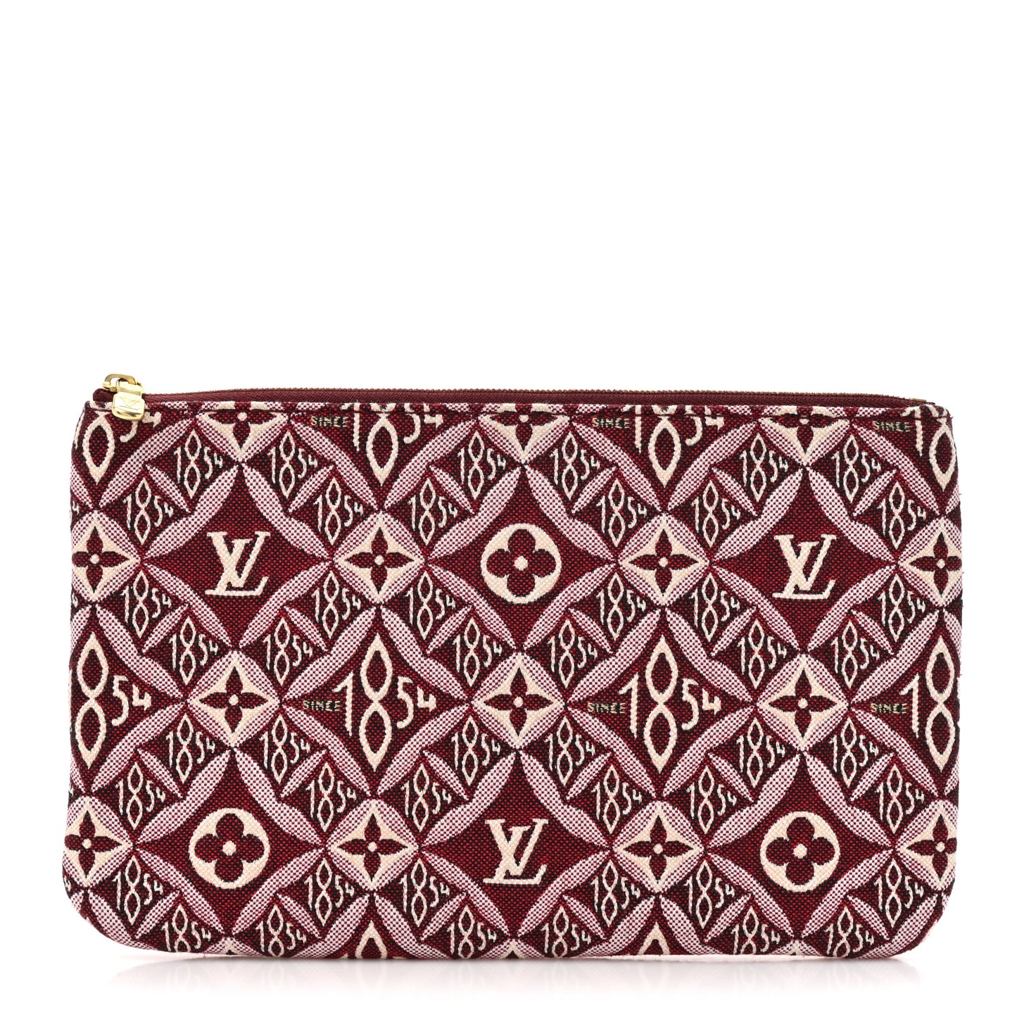 Jacquard Since 1854 Neverfull MM GM Pochette Bordeaux