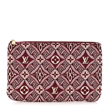 Louis Vuitton Jacquard Since 1854 Neverfull MM GM Pochette Bordeaux 1 of 6