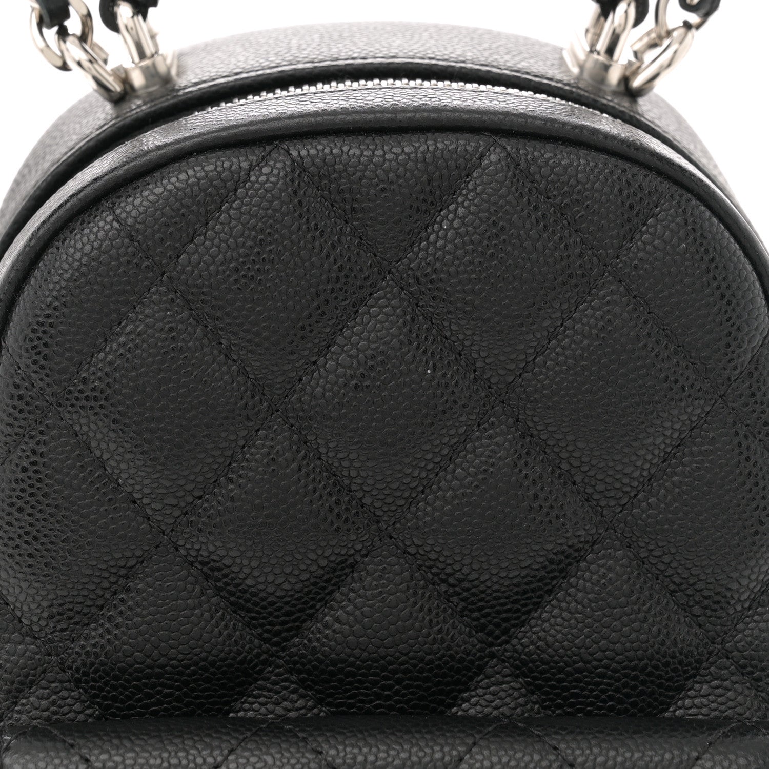 Chanel Caviar Quilted CC Mini Classic Backpack Black 8 of 11
