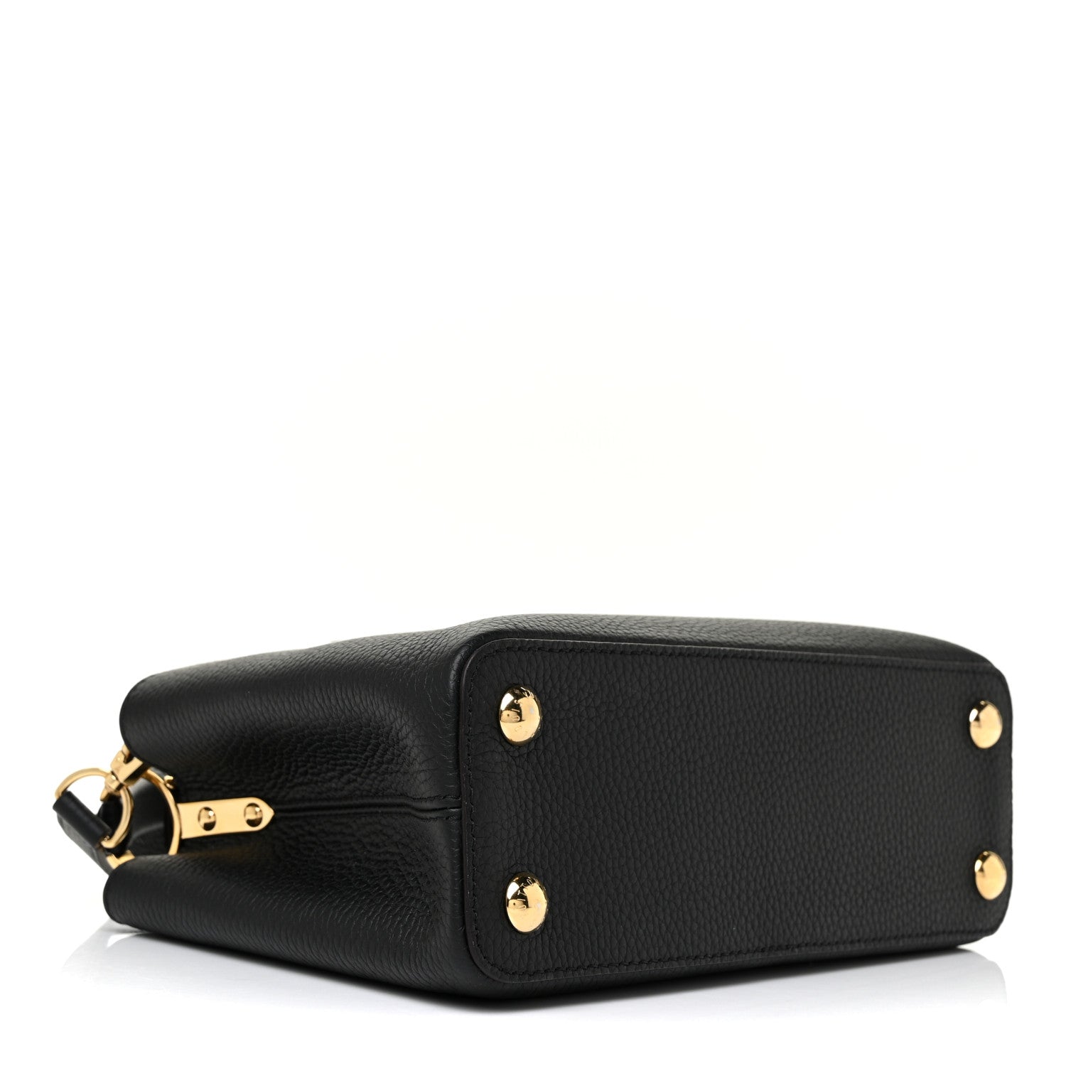 Louis Vuitton Taurillon Capucines BB Black 4 of 10