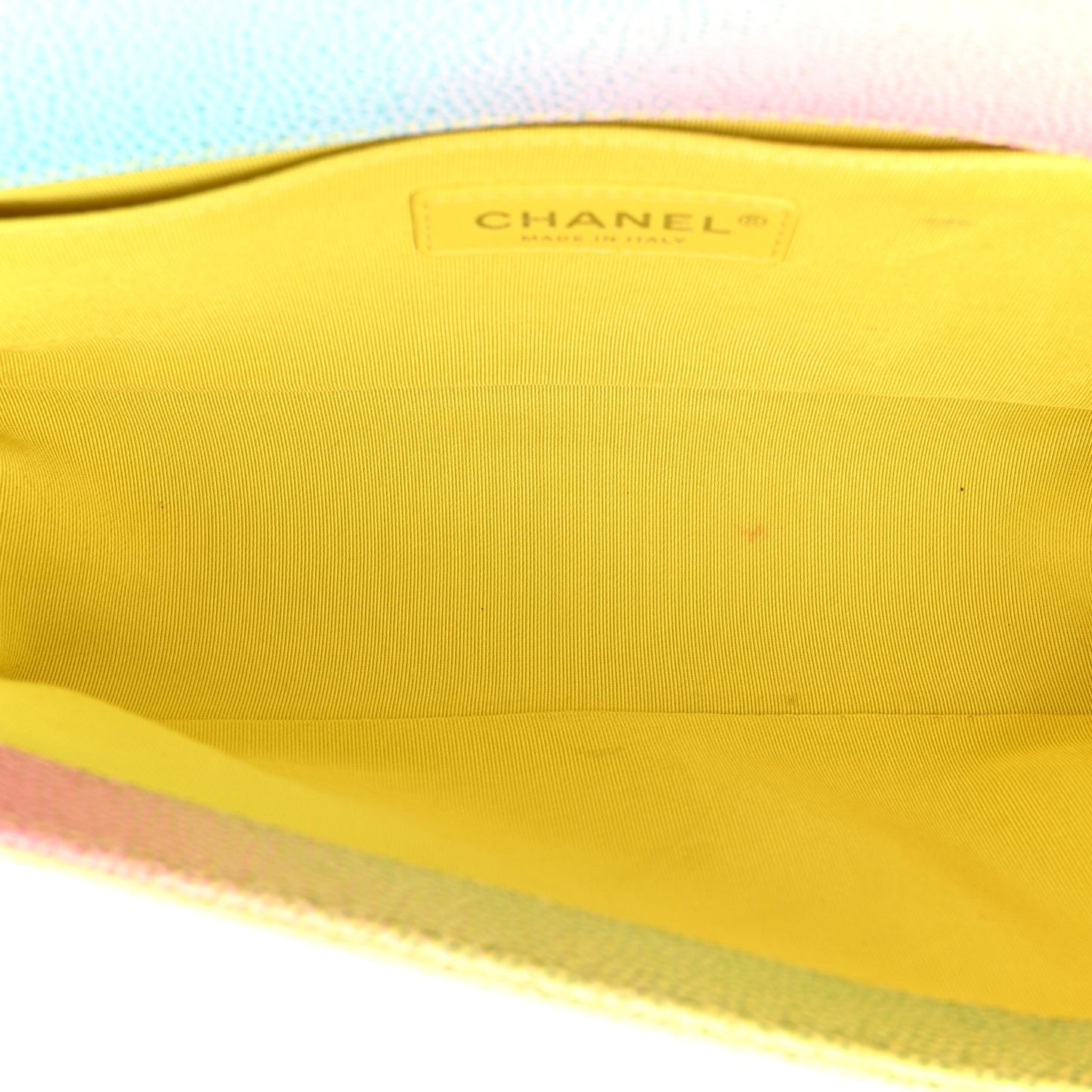 Caviar Quilted Medium Cuba Rainbow Boy Flap Multicolor