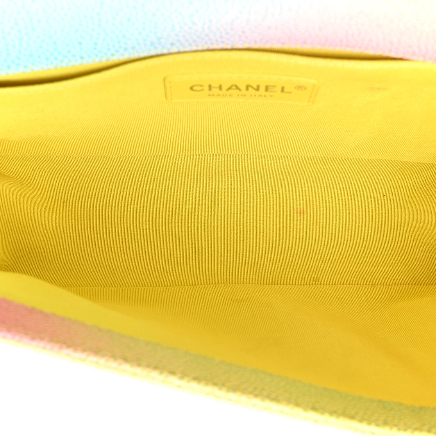 Chanel Caviar Quilted Medium Cuba Rainbow Boy Flap Multicolor 5 of 15