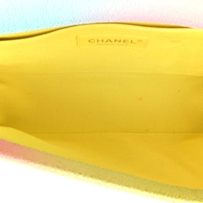 Chanel Caviar Quilted Medium Cuba Rainbow Boy Flap Multicolor 5 of 15