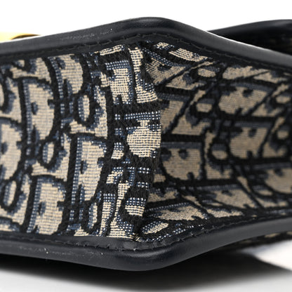 Christian Dior Oblique 30 Montaigne Flap Bag Blue 10 of 10