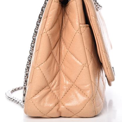 Chanel Iridescent Calfskin Quilted 2.55 Reissue 227 Flap Beige 13 of 25