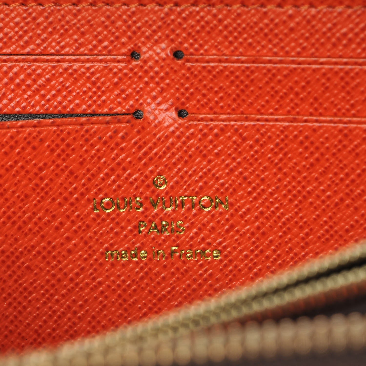 Louis Vuitton Monogram Clemence Wallet Piment 7 of 8