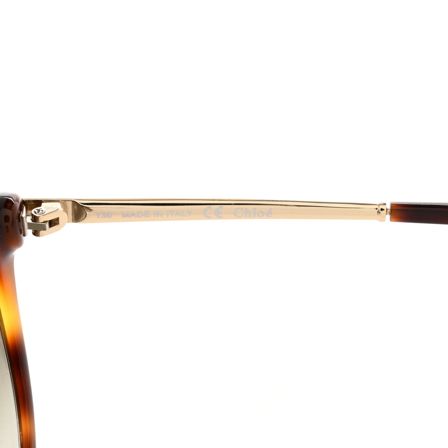 Oversized Round Sunglasses CE641S Tortoise