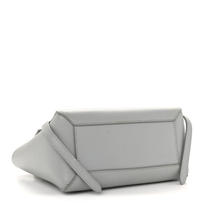 Celine Grained Calfskin Nano Belt Bag Mineral 4 of 14