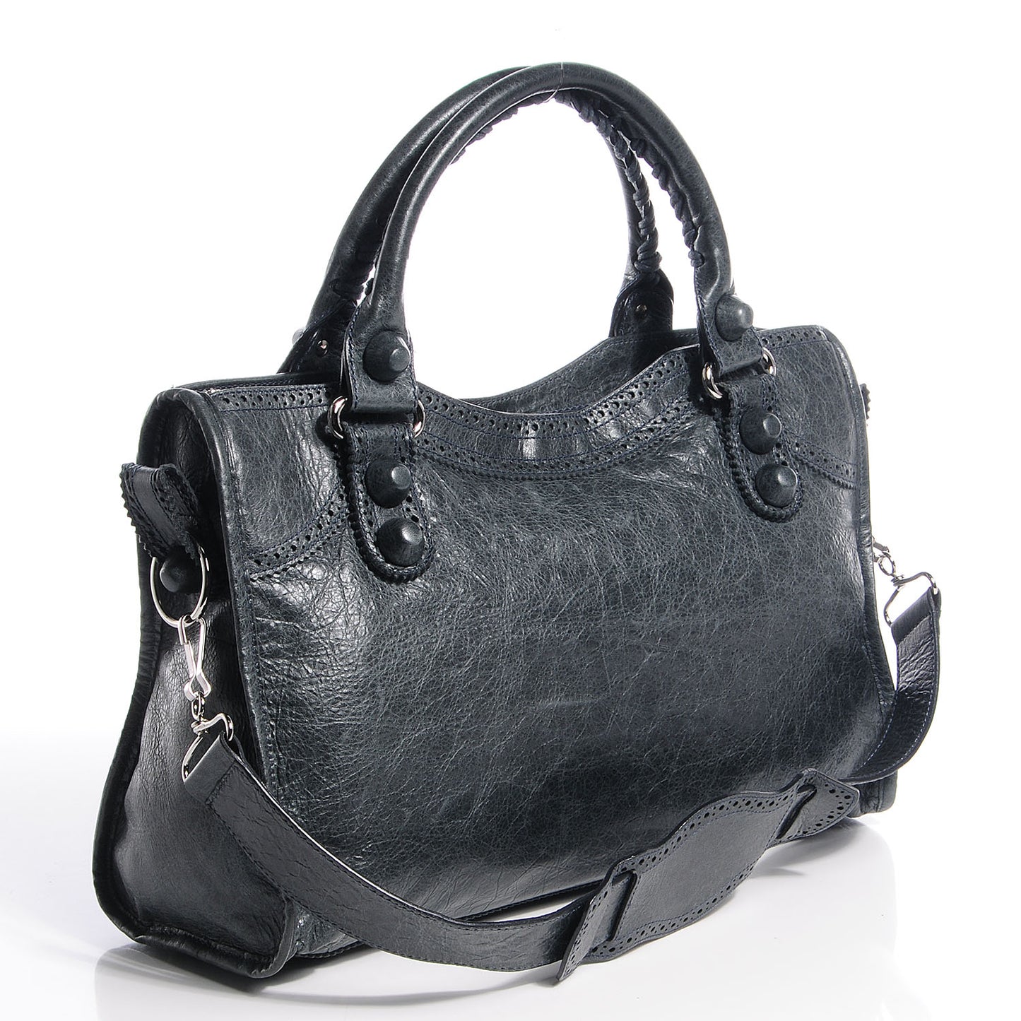 Agneau Giant Brogues Hardware City Anthracite