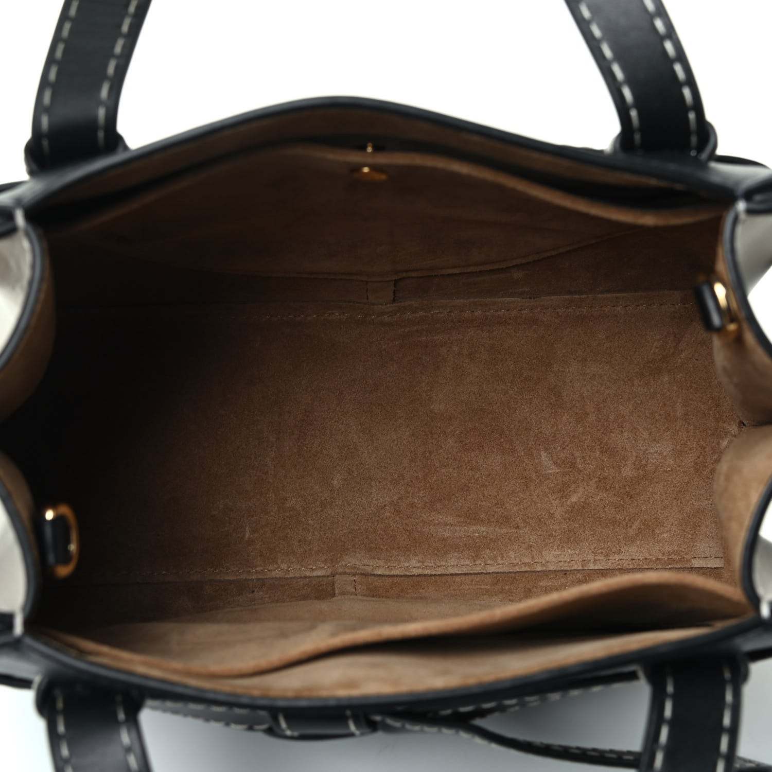 Loewe Calfskin Mini Gate Tote Midnight Blue Light Oat 4 of 4