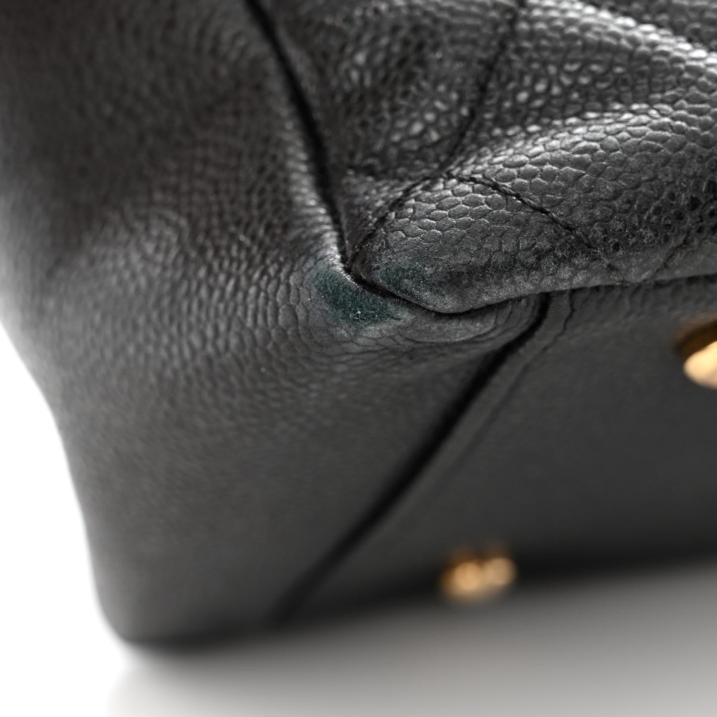 Caviar Quilted Petit Timeless Tote PTT Black
