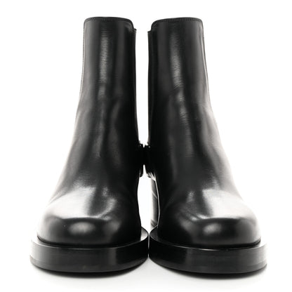Valentino Garavani Calfskin VLOGO Flat Boots 36 Black 2 of 8