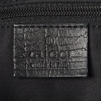 Gucci Monogram Small Jackie O Hobo Black 6 of 16