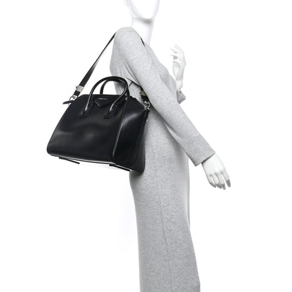 Givenchy Shiny Lord Calfskin Medium Antigona Black 2 of 10