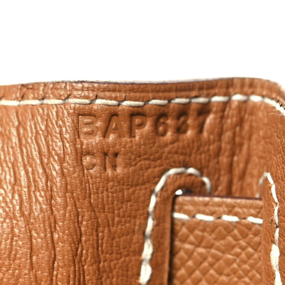 Hermes Epsom Kelly Sellier 28 Gold 7 of 12