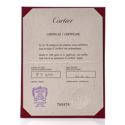 Cartier 18K White Gold LOVE Lariat Necklace 6 of 6