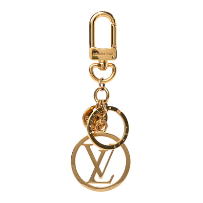 Louis Vuitton LV Circle Bag Charm Key Holder Gold 1 of 4