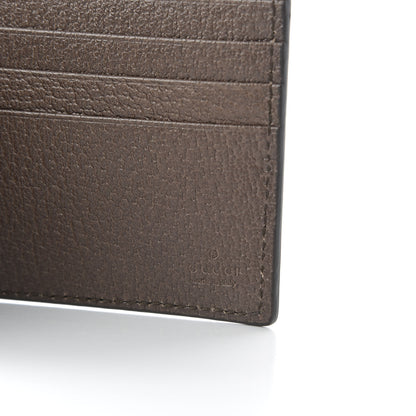 Gucci Calfskin Loved Web Wallet Brown 6 of 7