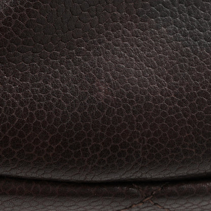Chanel Caviar Half Moon Wallet On Chain WOC Brown 13 of 13