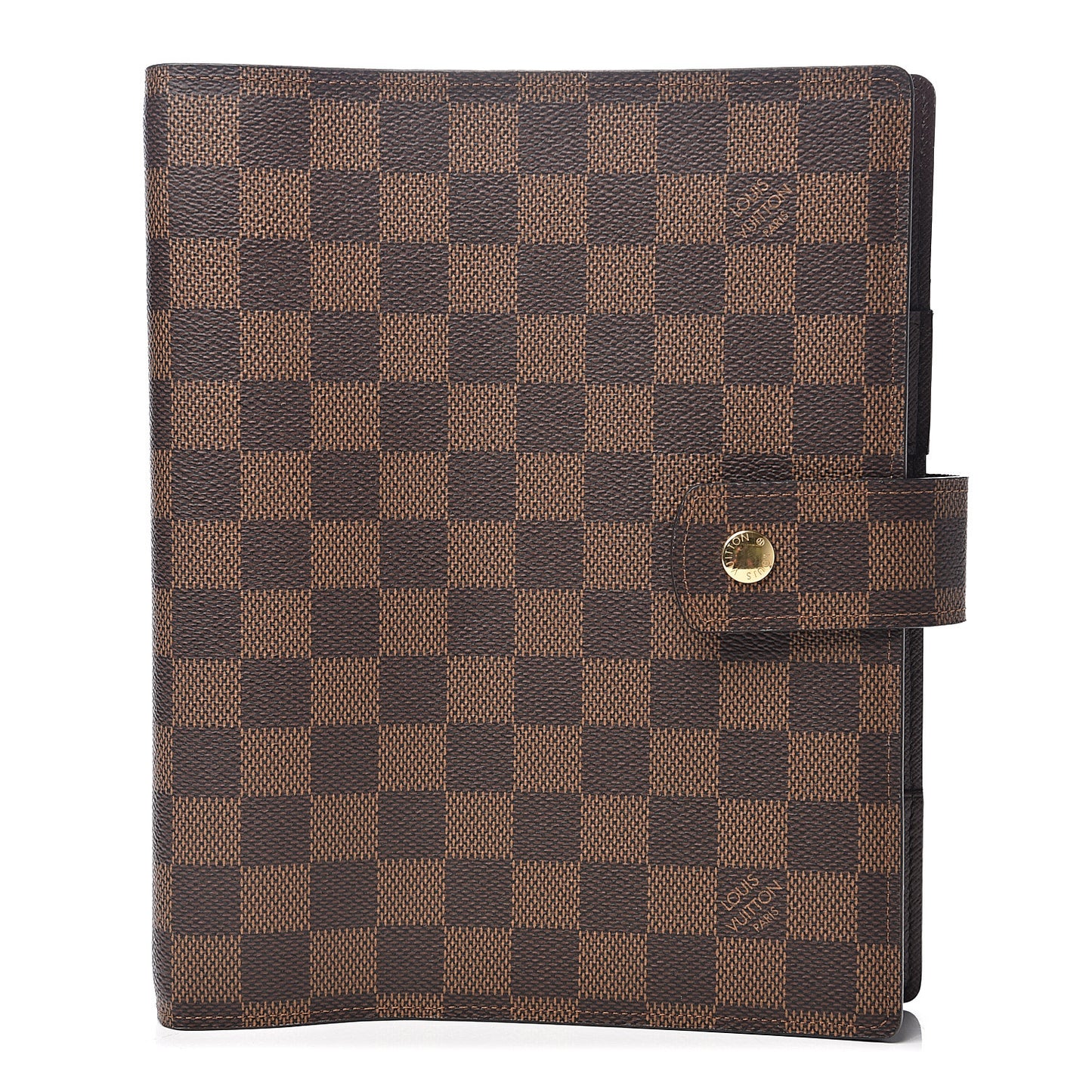Damier Ebene Large Ring Agenda Cover