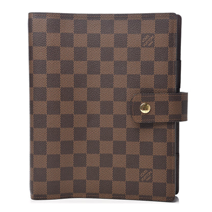 Louis Vuitton Damier Ebene Large Ring Agenda Cover 1 of 6