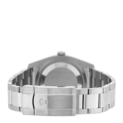 Rolex Stainless Steel 36mm Oyster Perpetual Datejust Watch White Roman 116200 3 of 4