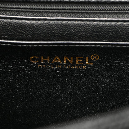 Chanel Caviar Quilted Jumbo Kelly Flap Black 6 of 10