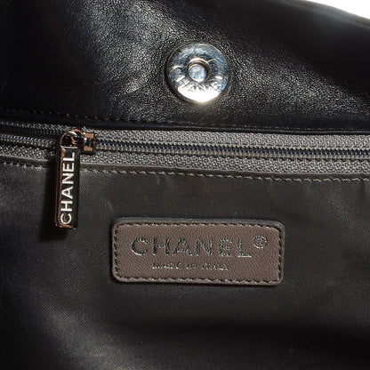Chanel Patent Patchwork Large Brooklyn Tote Black 6 of 7