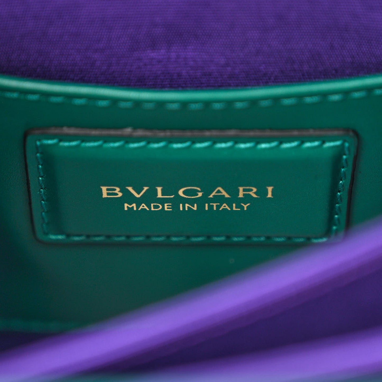 Calfskin Serpenti Forever Top Handle Emerald Green