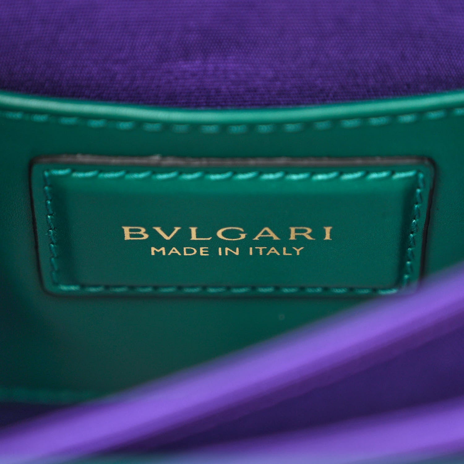 Bulgari Calfskin Serpenti Forever Top Handle Emerald Green 6 of 14