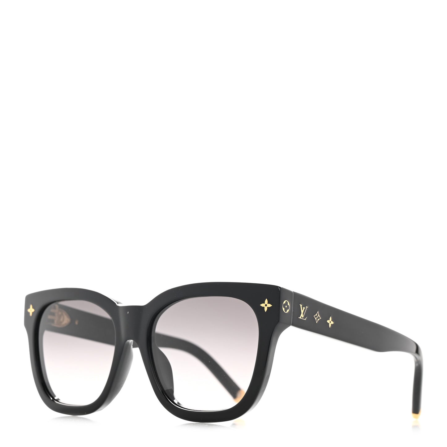 Acetate My Monogram Square Sunglasses Z1526E Black