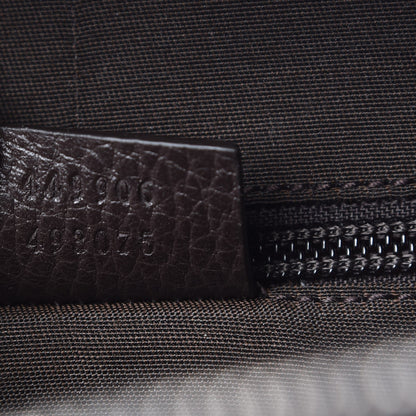 Gucci Monogram Travel Backpack Dark Brown 7 of 7