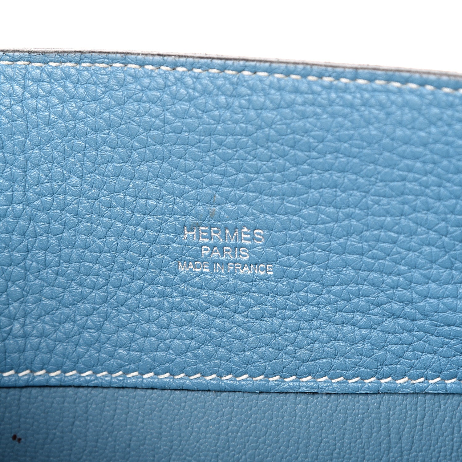 Hermes Togo So Kelly 22 Blue Jean 5 of 15