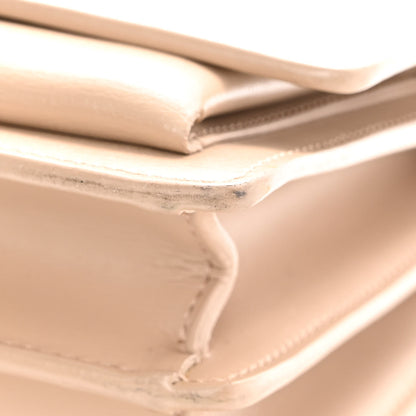 Saint Laurent Calfskin Medium Monogram Sunset Dark Beige 14 of 18